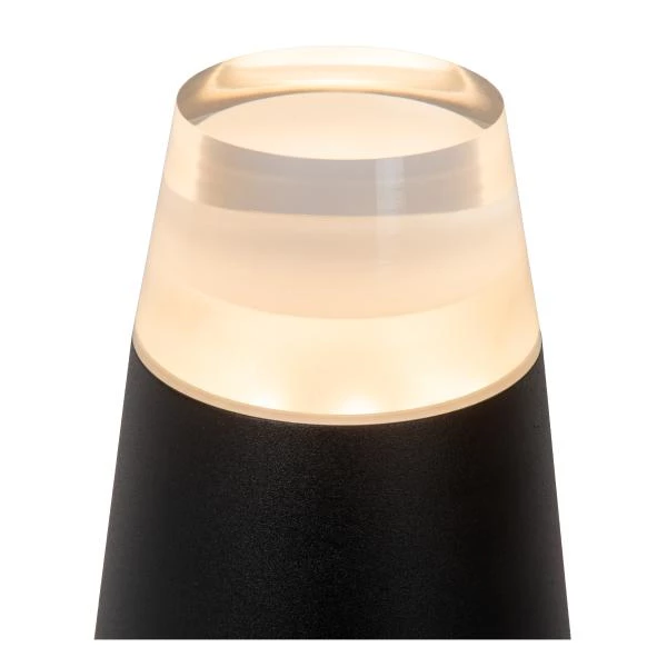 Lucide OPUS - Bollard light - LED - 1x9W 2700K - IP54 - Black - detail 1